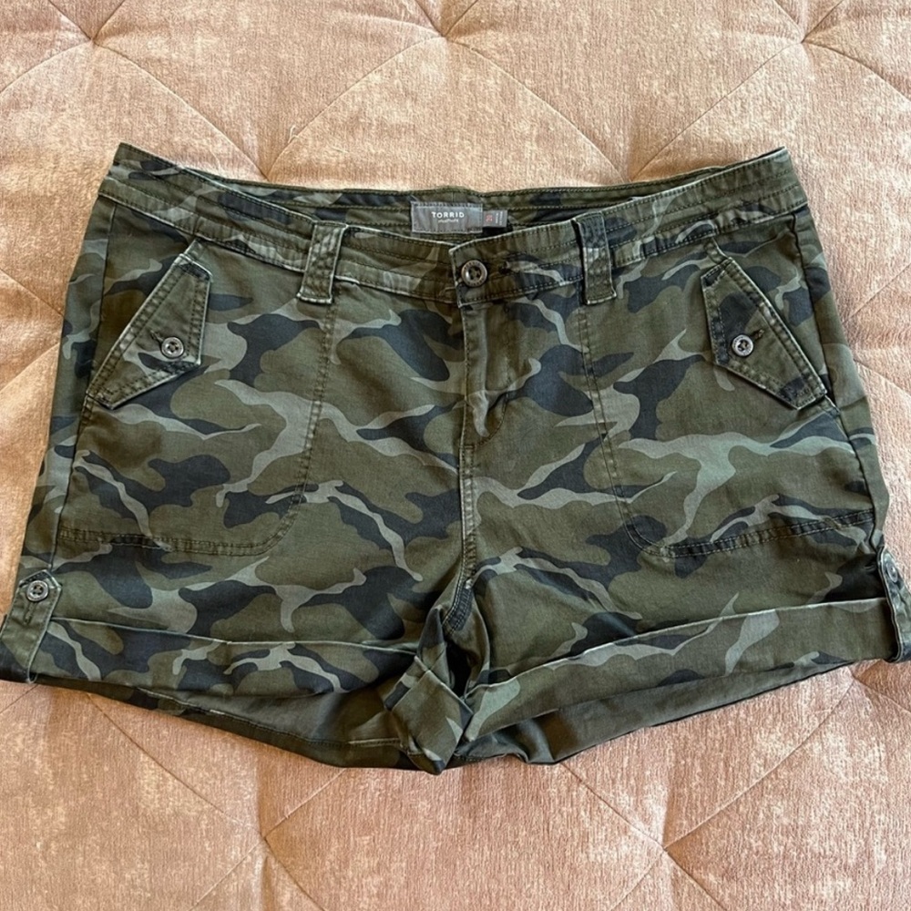Camo Shorts from Torrid